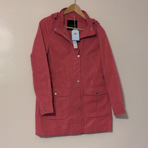 Talbots Jackets & Blazers - TALBOTS pink xs water resistant rain coat